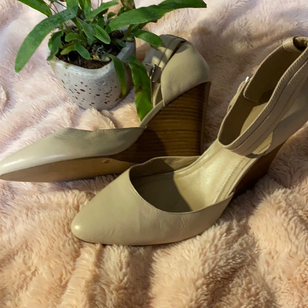 Julianne Hough for Sole Society ankle wedge